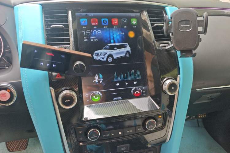 Used Nissan Patrol  Audio And AC Panel