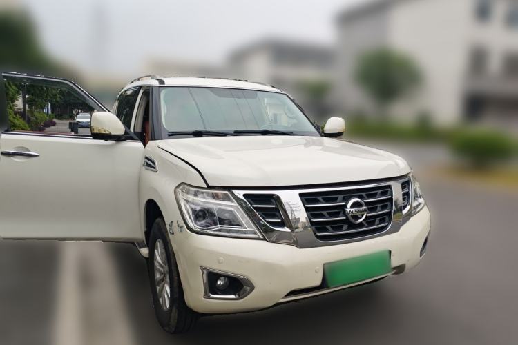 Used Nissan Patrol 2017 Y62 4.0 XE U.S.-Spec Model Front Right 45 Deg