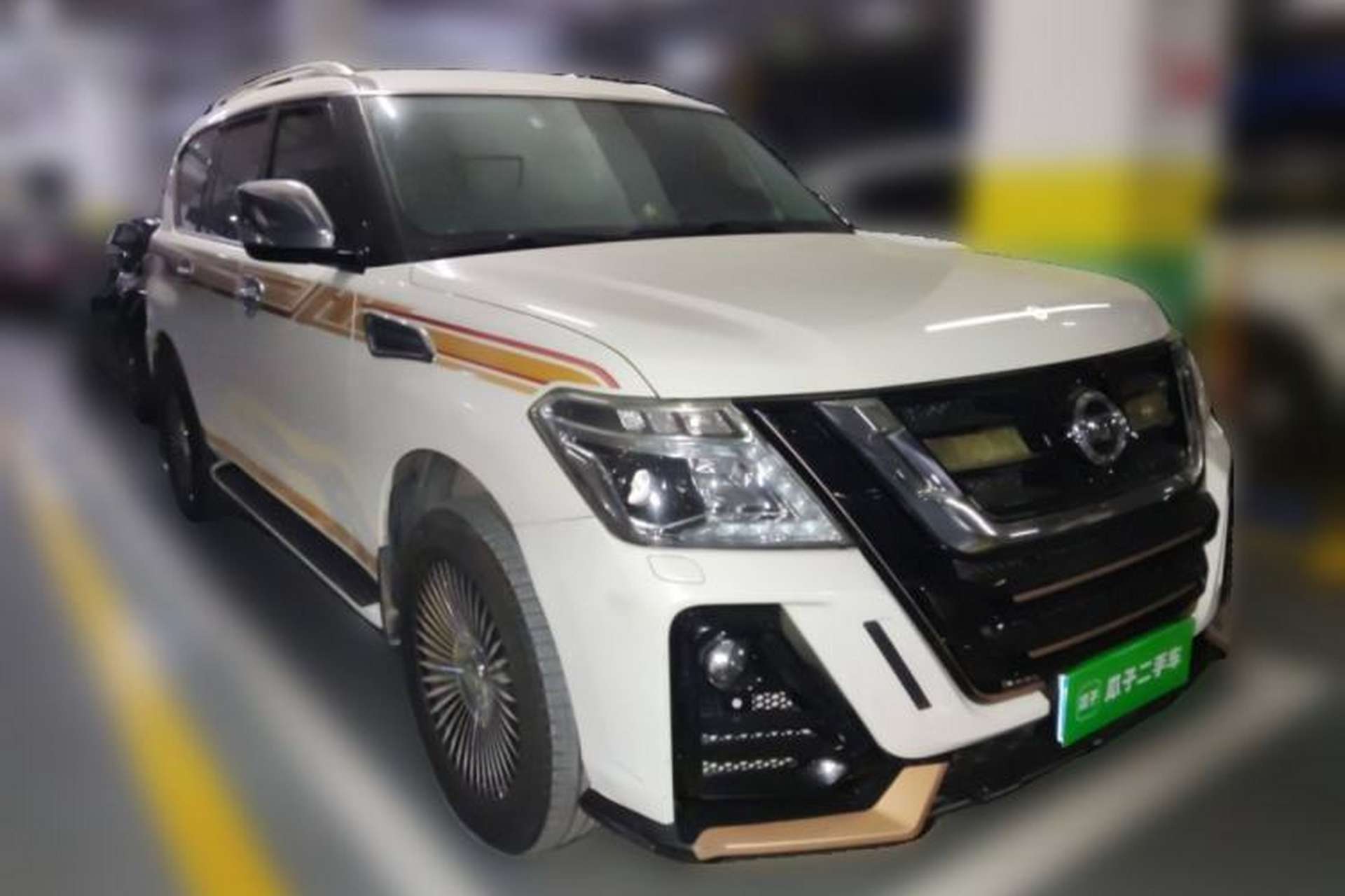 Used Nissan Patrol 2017 4.0L SE U.S.-Spec Version Front Right 45 Deg
