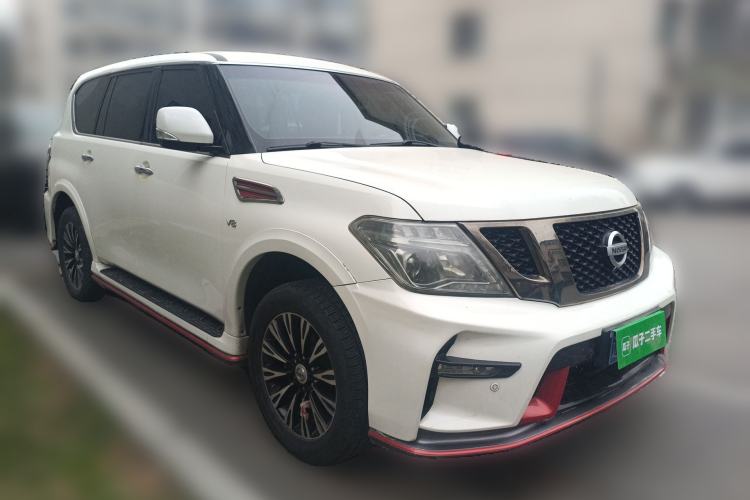 Used Nissan Patrol 2017 4.0L XE Middle East Version Front Right 45 Deg