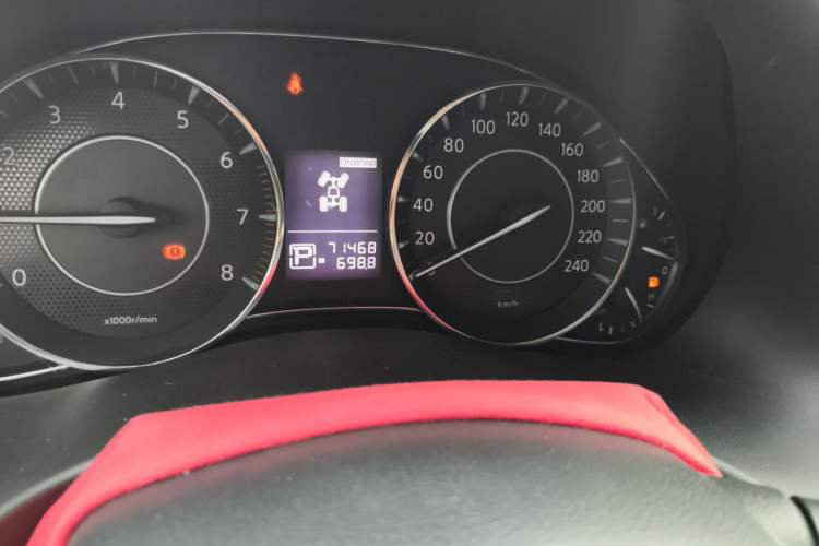Used Nissan Patrol 2017 4.0L Parallel Import Odometer Close Up