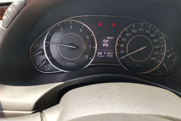 Used Nissan Patrol 2017 4.0L Parallel Import Odometer Close Up