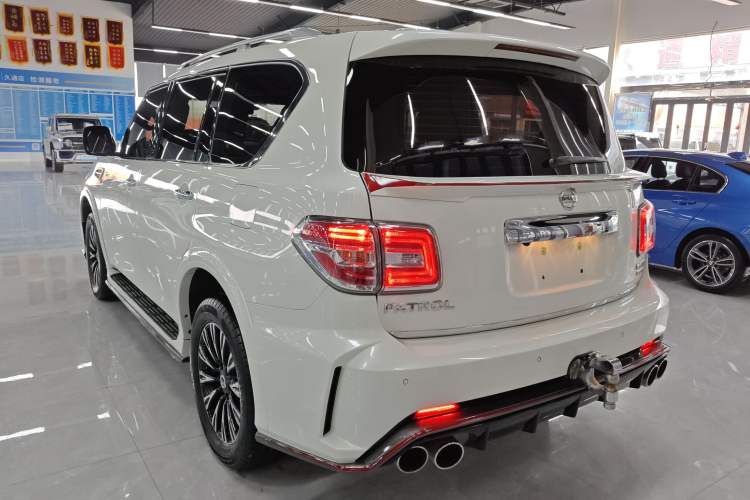 Used Nissan Patrol 2017 Y62 4.0L LE Middle East Edition Rear Left 45 Deg
