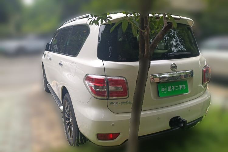 Used Nissan Patrol 2017 Y62 4.0L SE-T2 BOSE – Middle East Rear Left 45 Deg