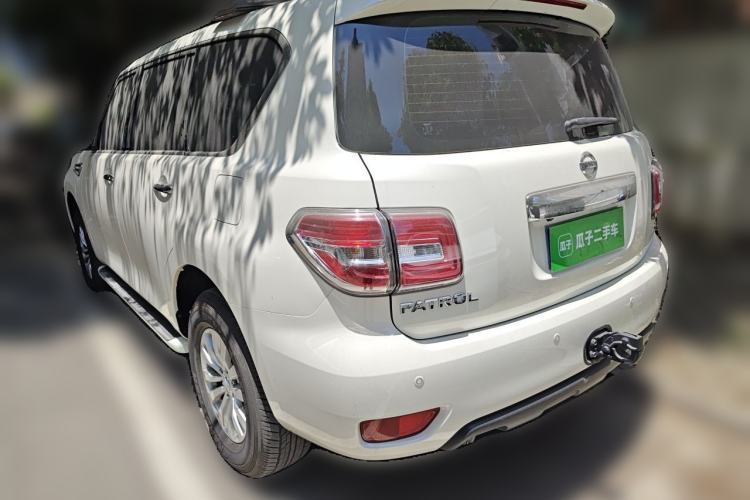 Used Nissan Patrol 2017 Y62 4.0L SE-T2 BOSE – Middle East Rear Left 45 Deg