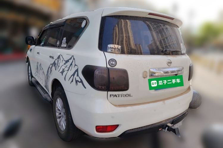 Used Nissan Patrol 2017 4.0L XE Middle East Version Rear Left 45 Deg