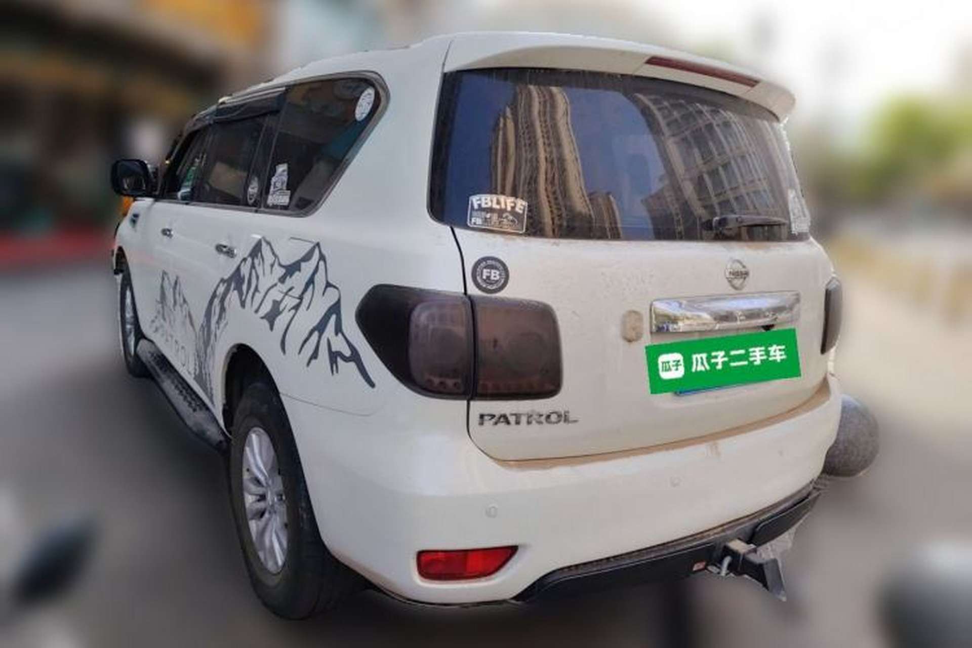 Used Nissan Patrol 2017 4.0L XE Middle East Version Rear Left 45 Deg