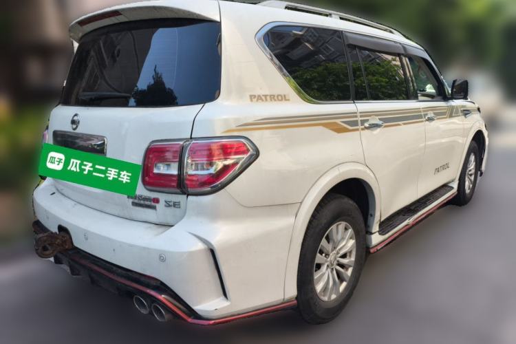 Used Nissan Patrol 2017 4.0L XE Middle East Version Rear Right 45 Deg