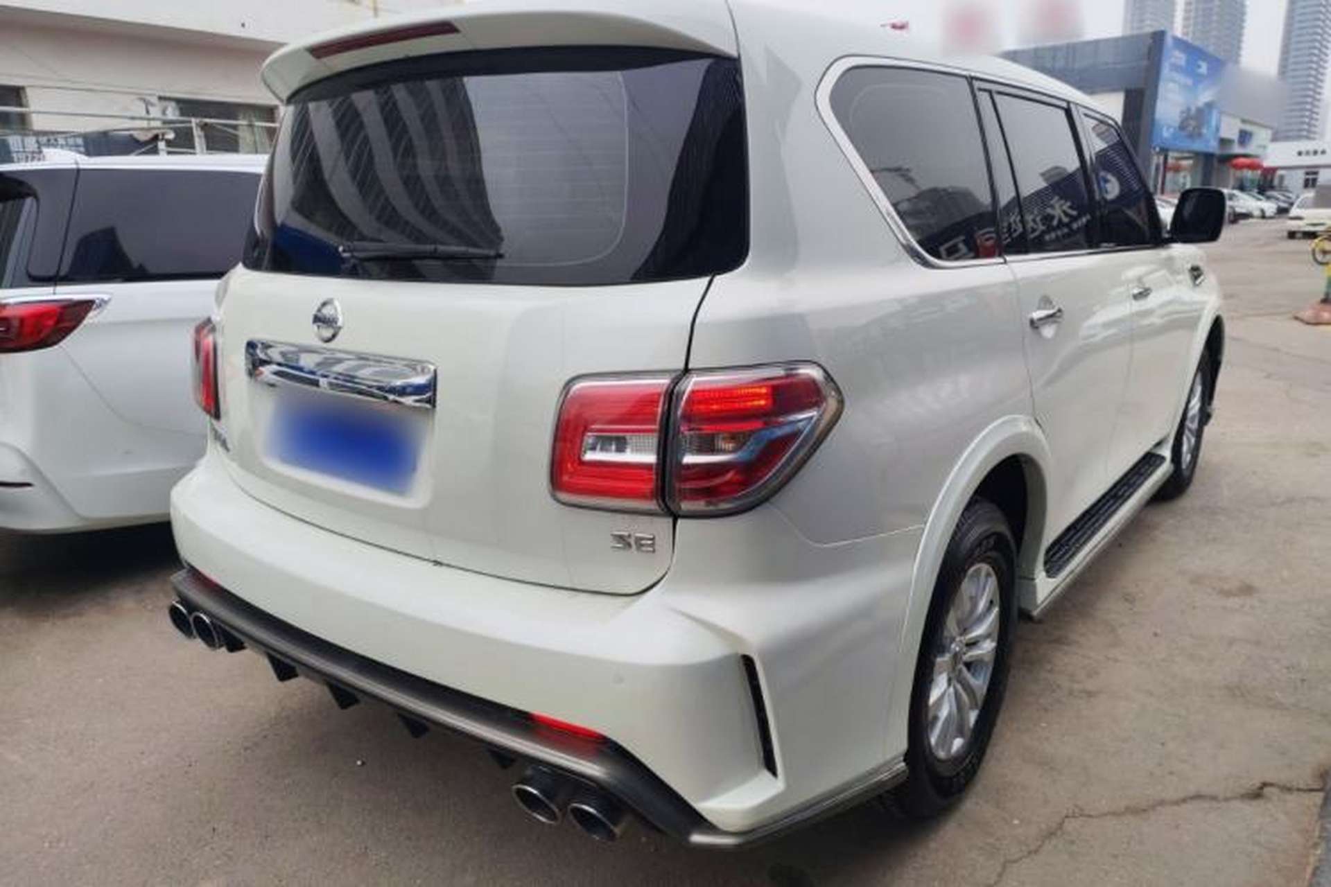 Used Nissan Patrol 2017 4.0L Parallel Import Rear Right 45 Deg