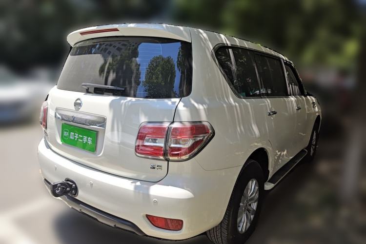 Used Nissan Patrol 2017 Y62 4.0L SE-T2 BOSE – Middle East Rear Right 45 Deg