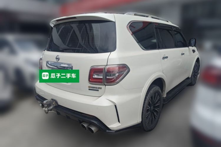 Used Nissan Patrol 2017 4.0L SE U.S.-Spec Version Rear Right 45 Deg