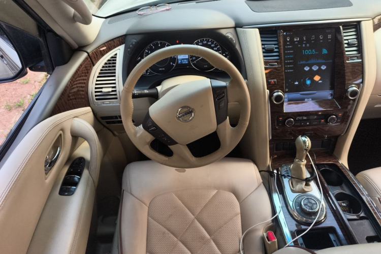 Used Nissan Patrol 2017 4.0L XE Middle East Version Steering Wheel