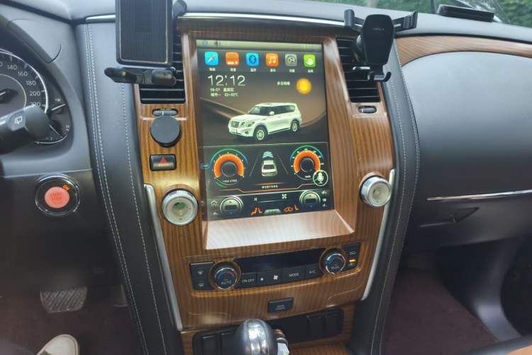 Used Nissan Patrol 2018 4.0L Automatic 7-Seater Middle East Version Audio And AC Panel