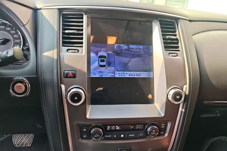 Used Nissan Patrol 2018 4.0L Automatic 7-Seater Middle East Version Audio And AC Panel
