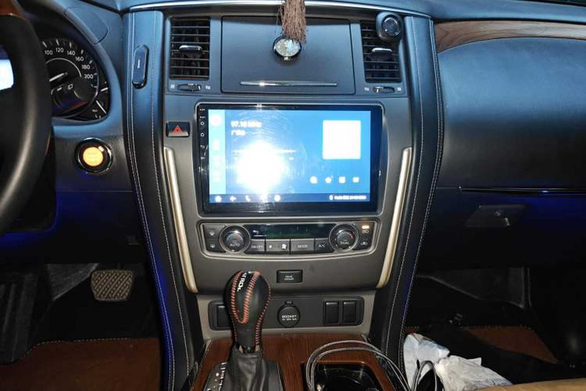 Used Nissan Patrol 2018 4.0L LinkedIn Edition Audio And AC Panel