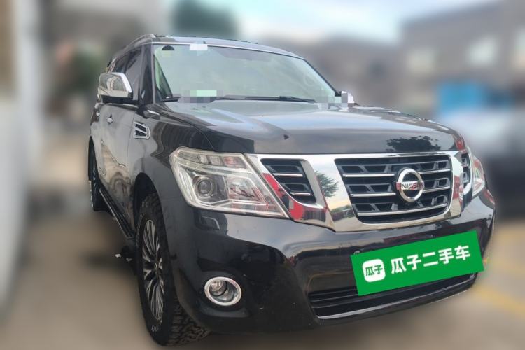 Used Nissan Patrol 2018 4.0L Platinum Edition Front Right 45 Deg
