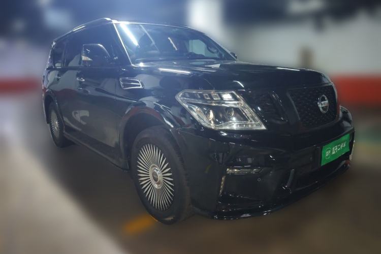 Used Nissan Patrol 2018 4.0L LinkedIn Edition Front Right 45 Deg