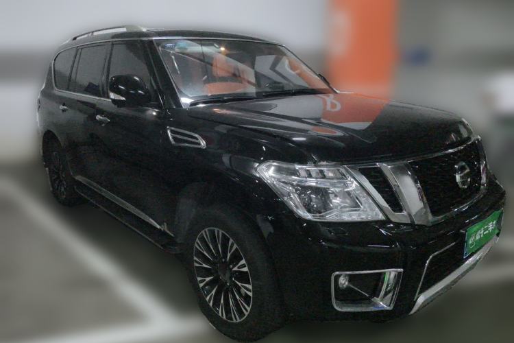 Used Nissan Patrol 2018 4.0L Platinum Edition Front Right 45 Deg