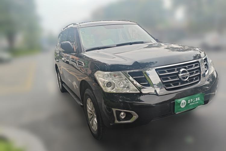 Used Nissan Patrol 2018 Y62 4.0 XE Middle East Front Right 45 Deg