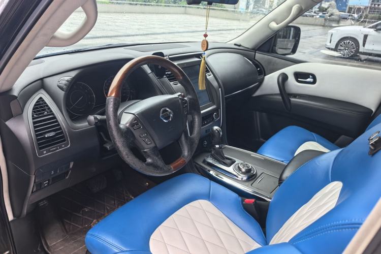 Used Nissan Patrol 2018 Y62 4.0 XE Middle East Interior 2