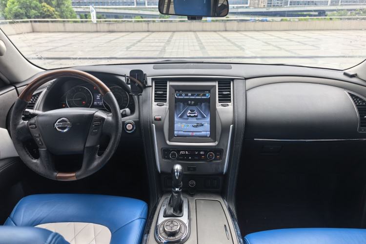 Used Nissan Patrol 2018 Y62 4.0 XE Middle East Interior 3