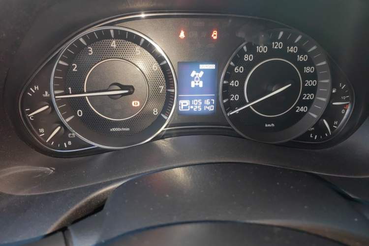 Used Nissan Patrol 2018 4.0L LinkedIn Edition Odometer Close Up