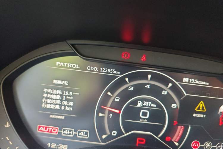Used Nissan Patrol 2018 4.0L LinkedIn Edition Odometer Close Up