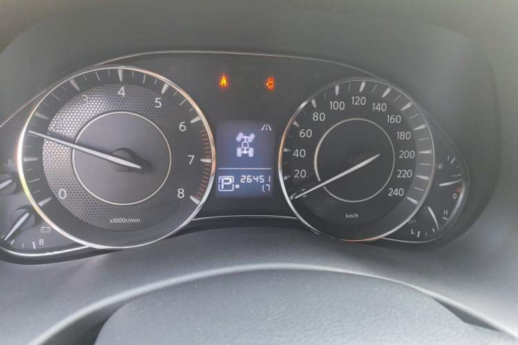 Used Nissan Patrol 2018 4.0L LinkedIn Edition Odometer Close Up