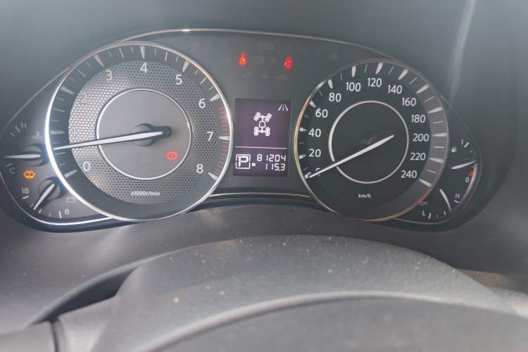 Used Nissan Patrol 2018 4.0L LinkedIn Edition Odometer Close Up