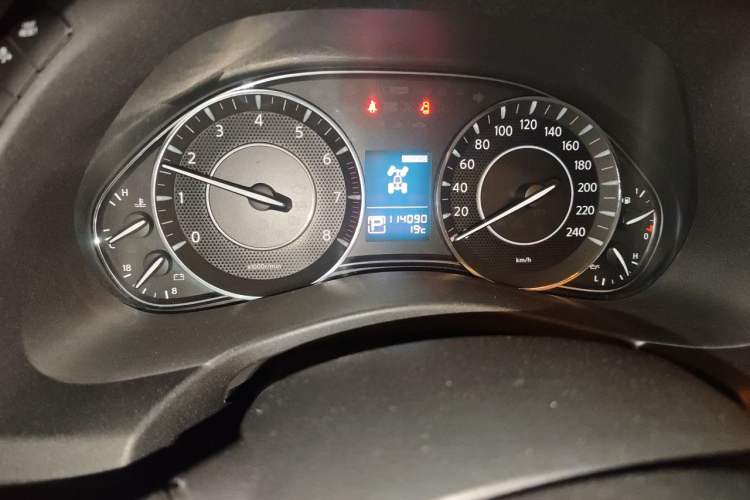 Used Nissan Patrol  Odometer Close Up