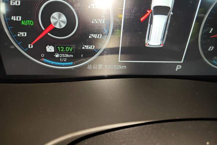 Used Nissan Patrol 2018 4.0L LinkedIn Edition Odometer Close Up