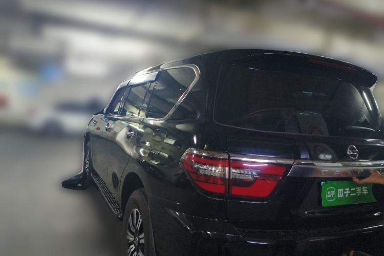 Used Nissan Patrol 2018 4.0L Automatic 7-Seater Middle East Version Rear Left 45 Deg