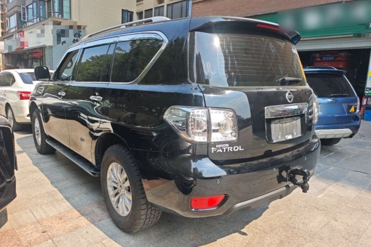Used Nissan Patrol 2018 Y62 4.0 XE Middle East Rear Left 45 Deg