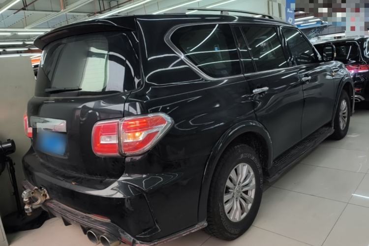 Used Nissan Patrol 2018 Y62 4.0 XE Middle East Rear Right 45 Deg