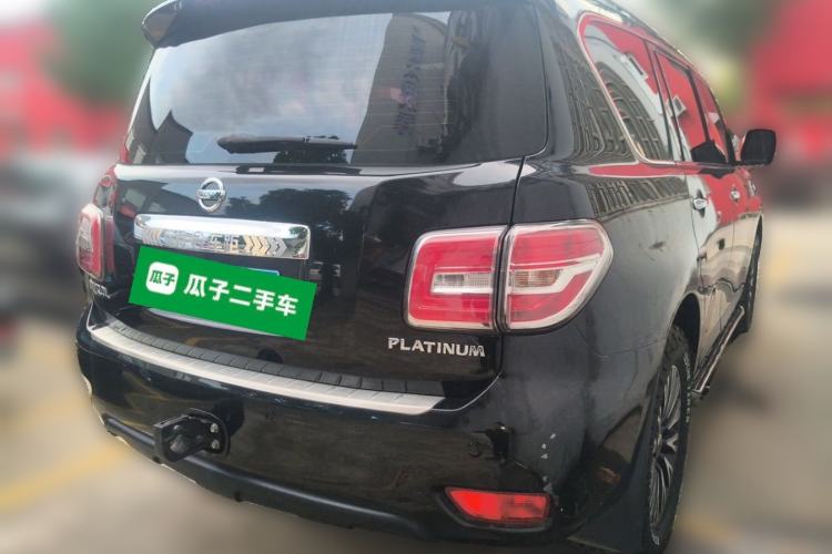 Used Nissan Patrol 2018 4.0L Platinum Edition Rear Right 45 Deg