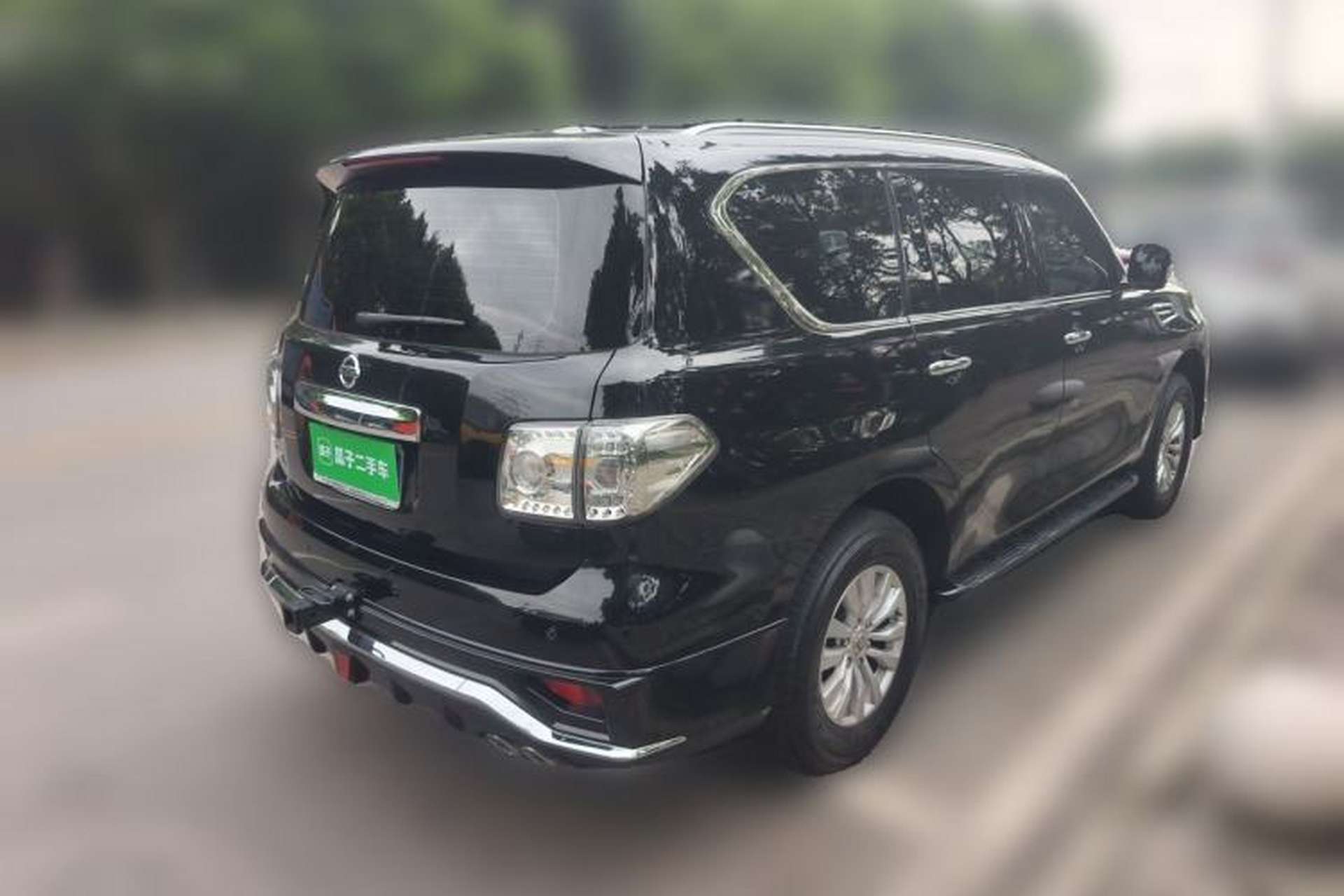 Used Nissan Patrol 2018 4.0L Automatic 7-Seater Middle East Version Rear Right 45 Deg