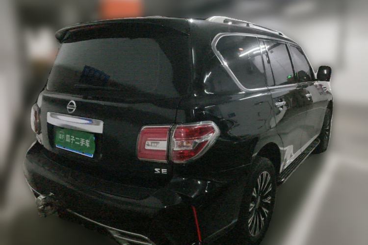 Used Nissan Patrol 2018 4.0L Platinum Edition Rear Right 45 Deg