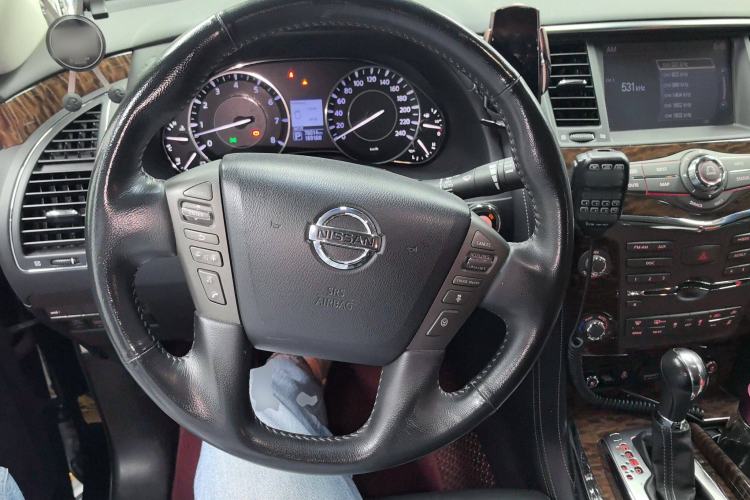 Used Nissan Patrol 2018 5.6L Standard Version Steering Wheel