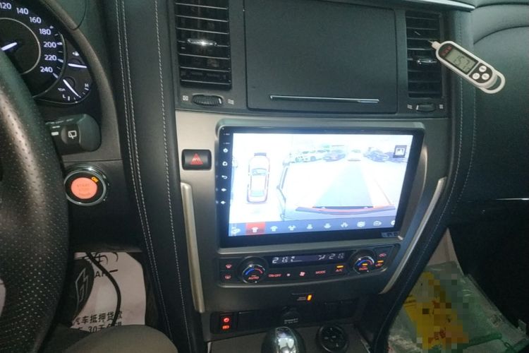 Used Nissan Patrol 2018 Y62 4.0 XE Middle East Audio And AC Panel