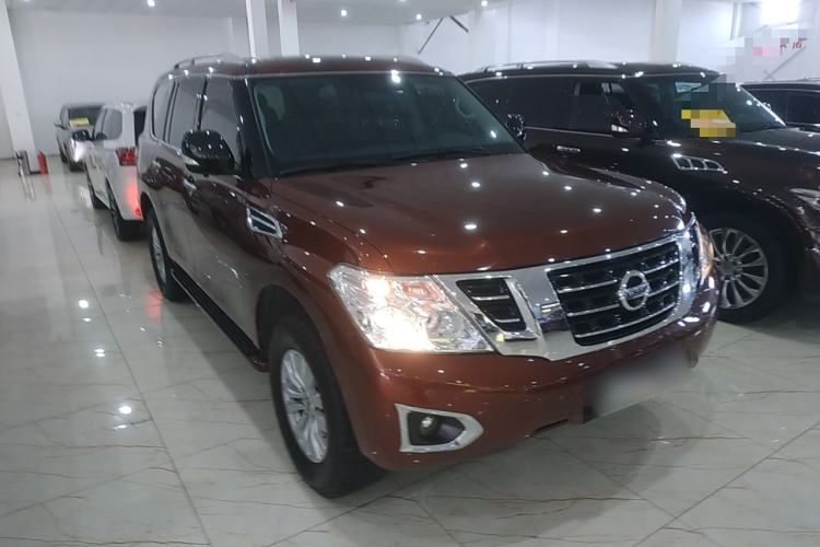 Used Nissan Patrol 2018 Y62 4.0 XE Middle East Front Right 45 Deg