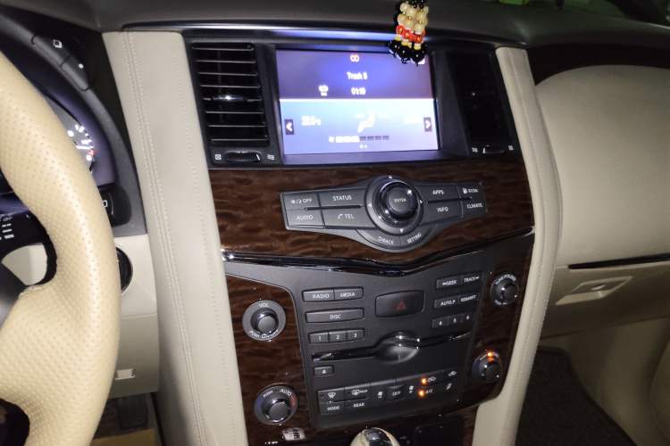 Used Nissan Patrol 2018 4.0L Automatic 7-Seater Middle East Version Audio And AC Panel