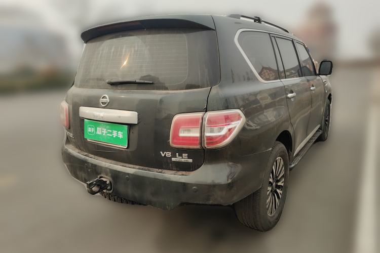 Used Nissan Patrol 2018 Y62 5.6 LE-T2 Middle East Rear Right 45 Deg