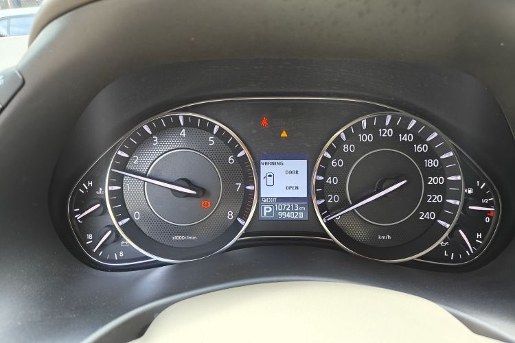 Used Nissan Patrol 2018 4.0L Automatic 7-Seater Middle East Version Odometer Close Up