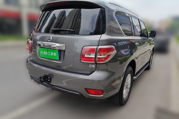 Used Nissan Patrol 2018 4.0L SE Middle East Version Rear Right 45 Deg