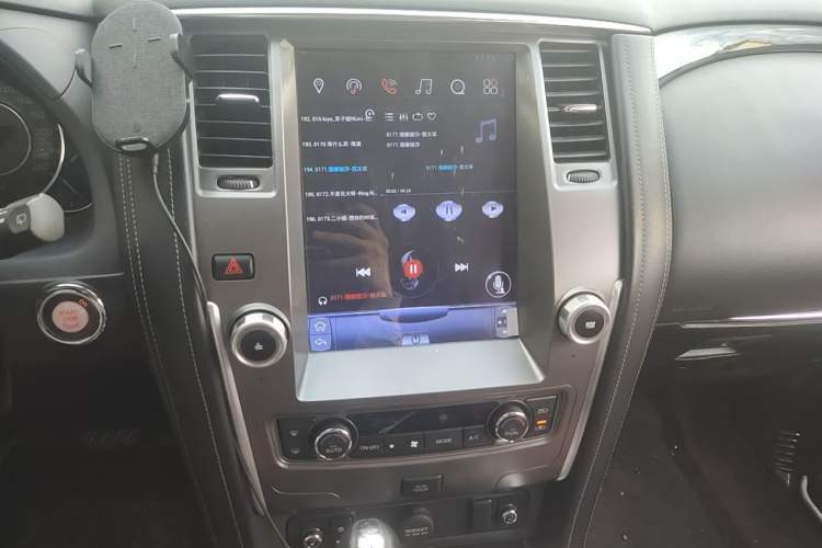 Used Nissan Patrol 2018 4.0L Automatic 7-Seater Middle East Version Audio And AC Panel
