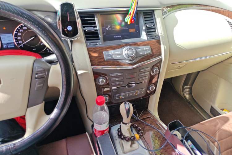 Used Nissan Patrol 2018 4.0L SE Middle East Version Audio And AC Panel