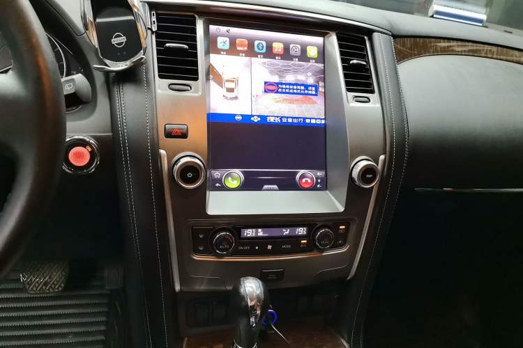 Used Nissan Patrol 2018 4.0L Automatic 7-Seater Middle East Version Audio And AC Panel