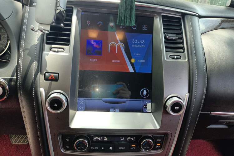 Used Nissan Patrol 2018 4.0L Automatic 7-Seater Middle East Version Audio And AC Panel