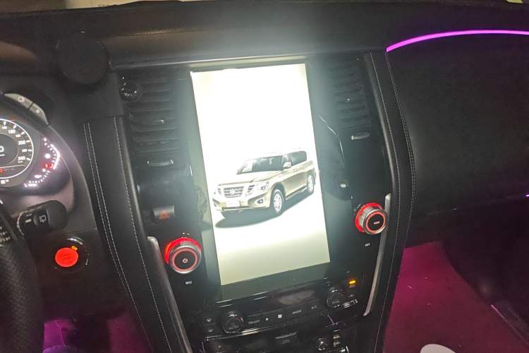 Used Nissan Patrol 2018 4.0L Automatic 7-Seater Middle East Version Audio And AC Panel