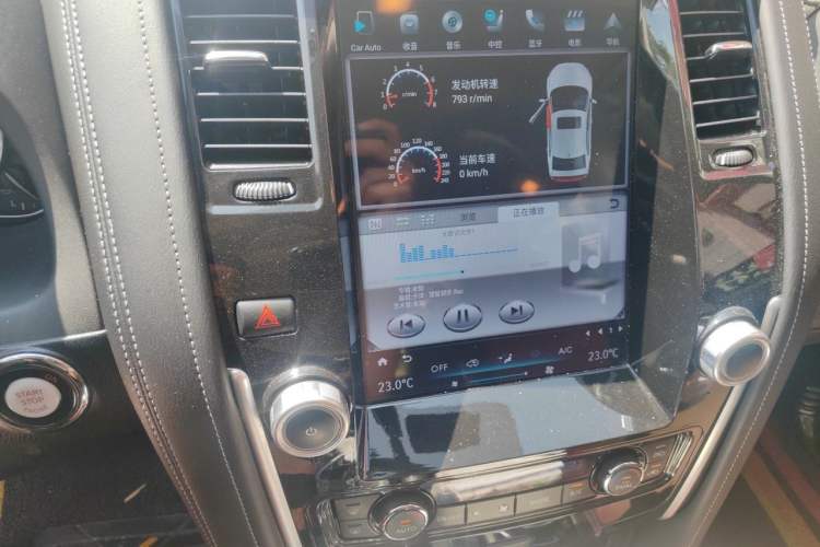 Used Nissan Patrol  Audio And AC Panel